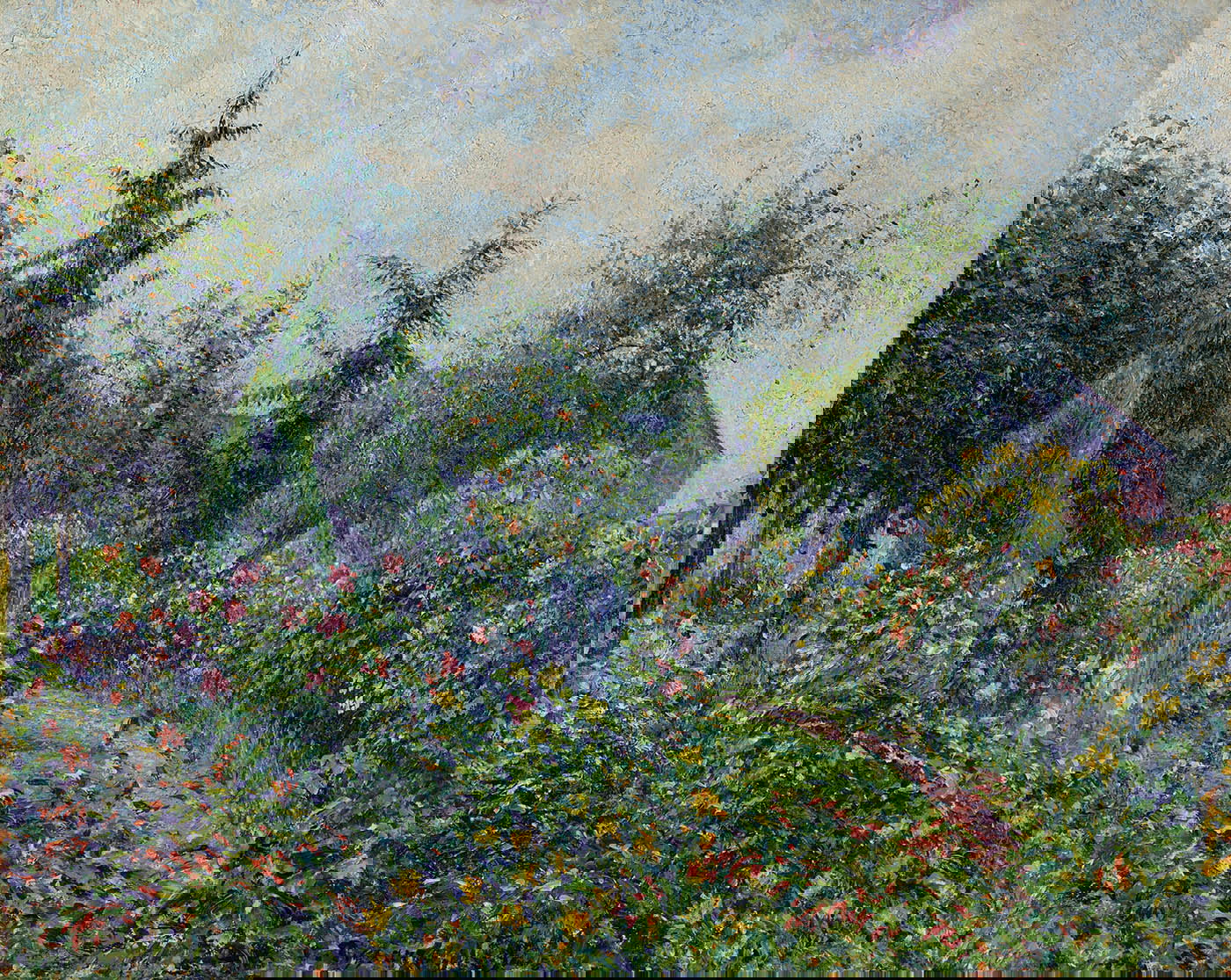 camille pissarro jardin poulailler octave mirbeau