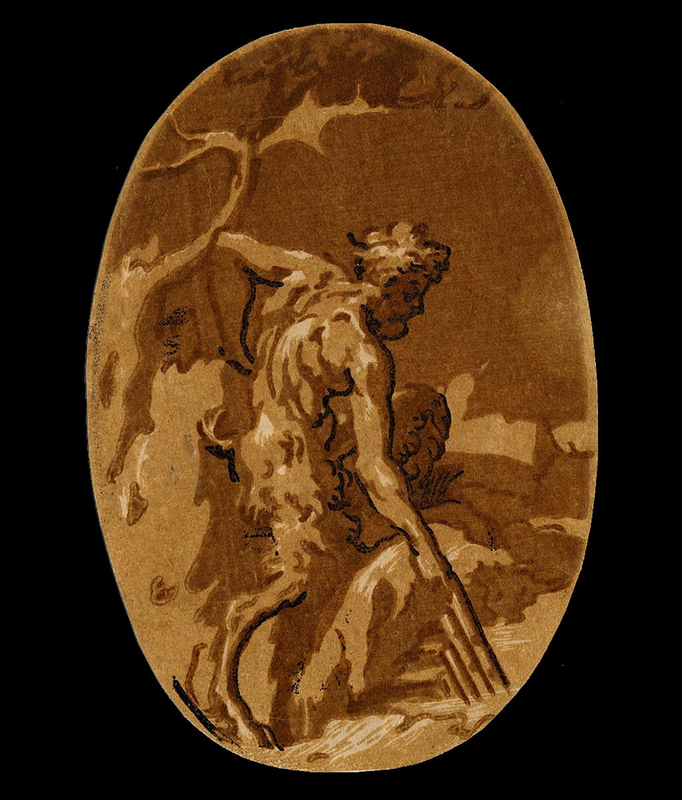 carpi great god pan holding pipes