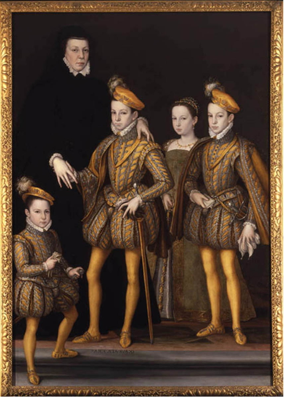 catherine de medici group portrait strawberry hill
