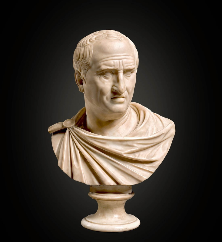 cicero marble bust