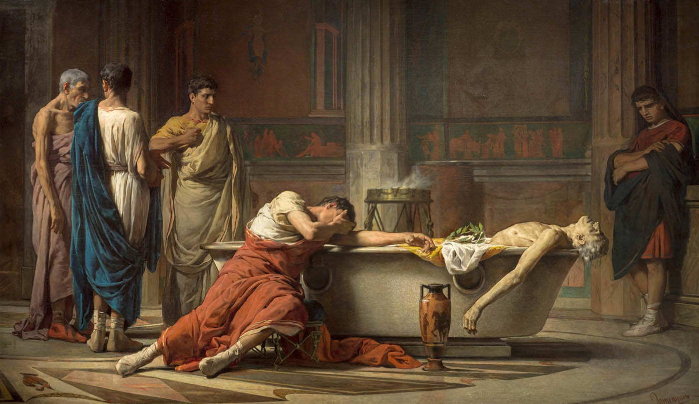 death of seneca the stoic manuel