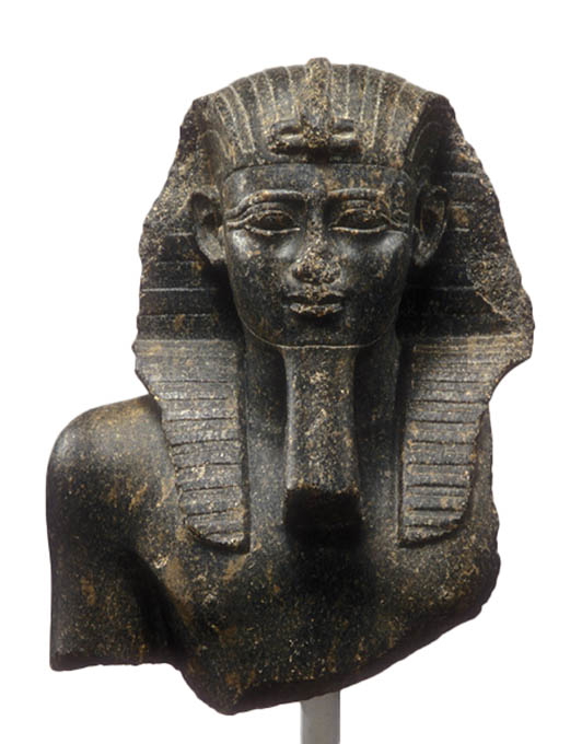 egypt bust statue saite king
