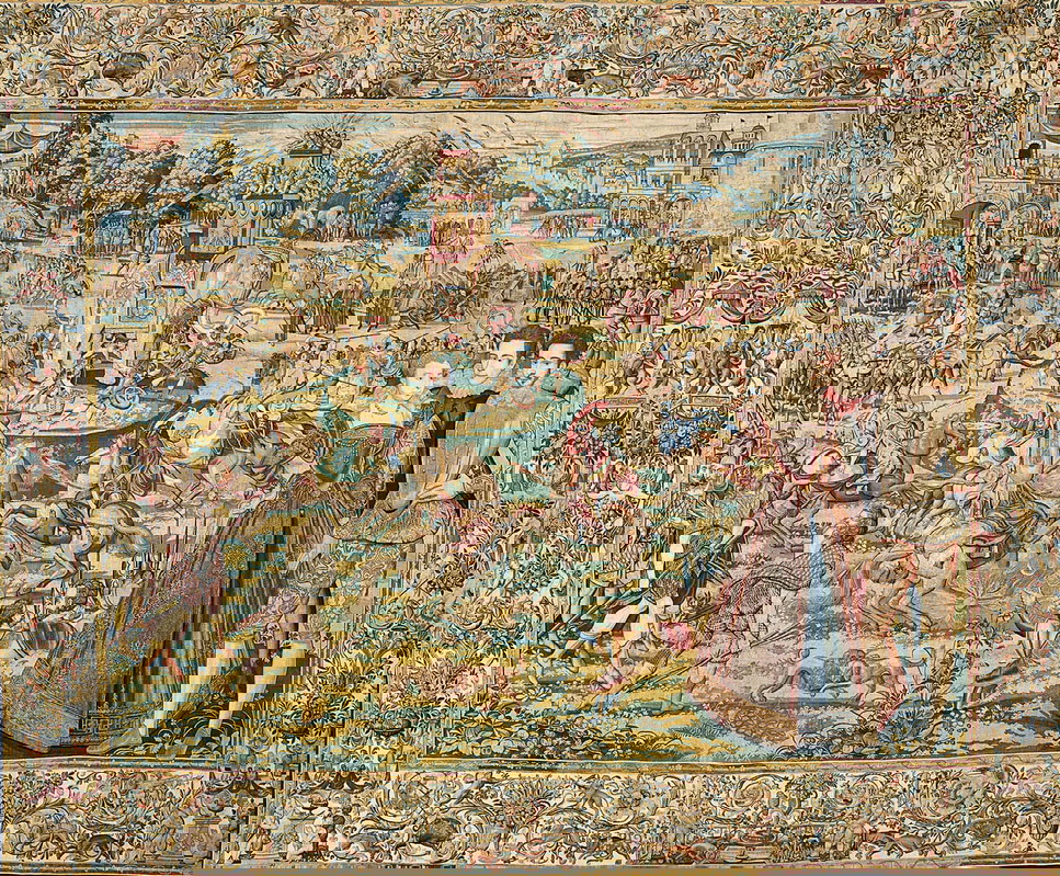 elephant valois tapestry uffizi