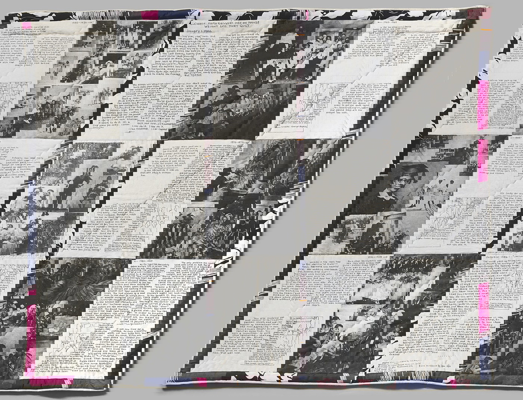 faith ringgold weight loss quilt