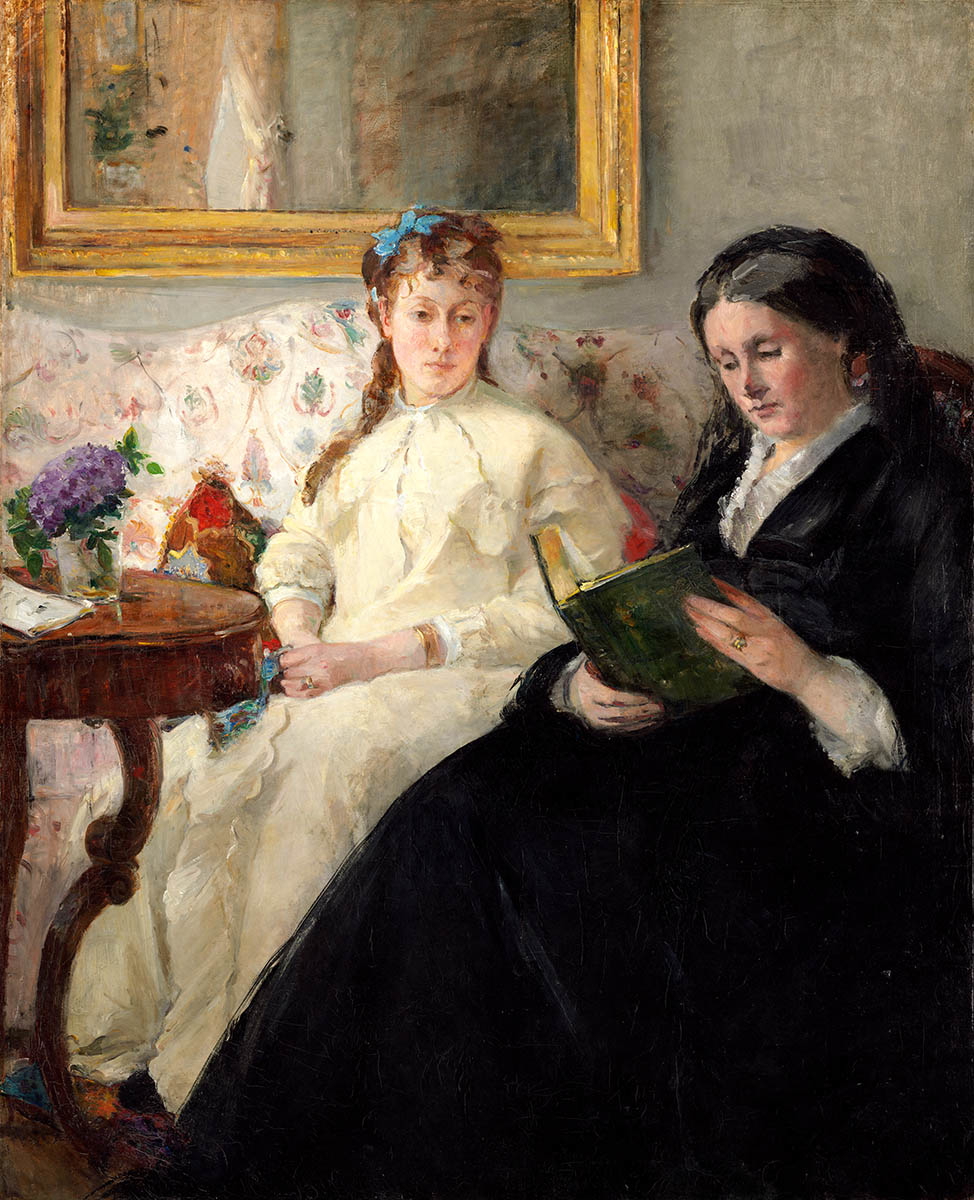 female gaze berthe morisot mother sister