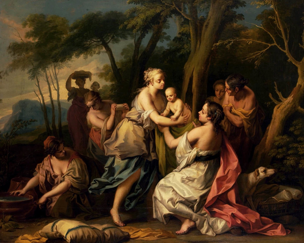 finding oedipus oil painting bolton library museum