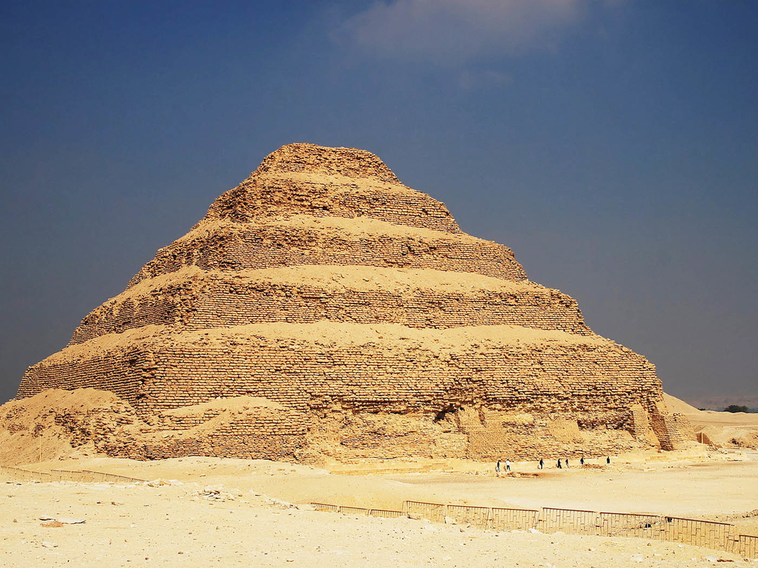 first egyptian pyramid djoser