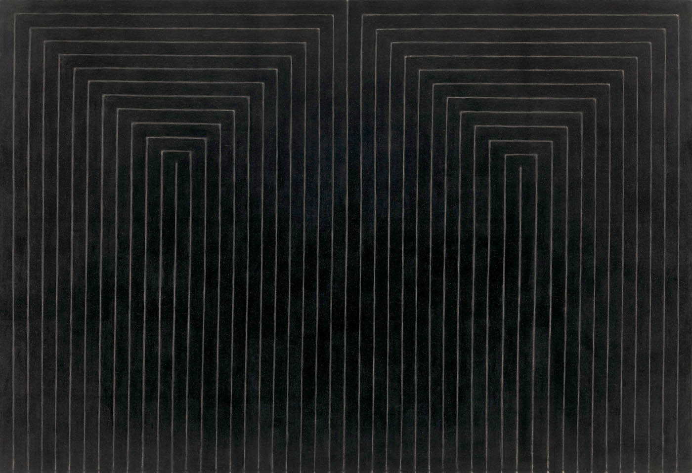 frank stella marriage reason squalor black painting