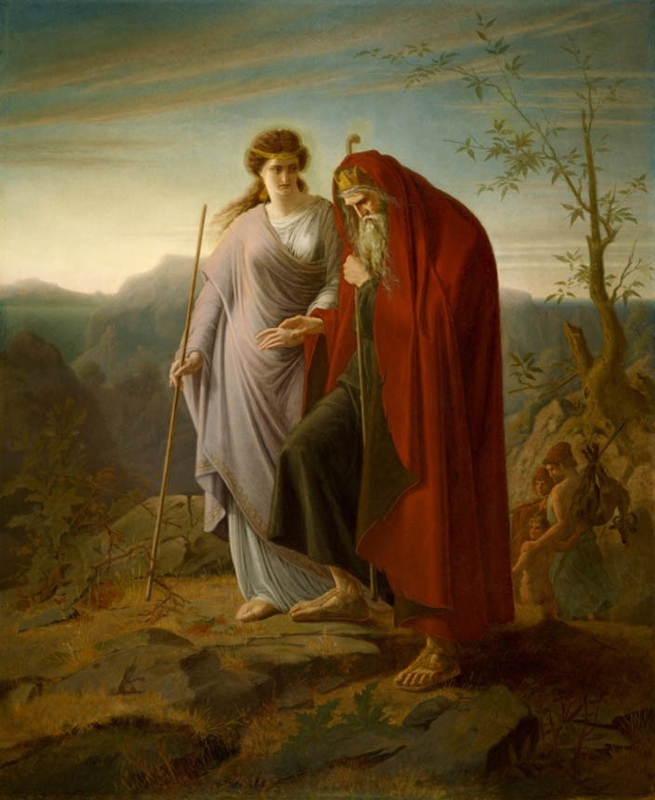 franz dietrich oedipus antigone crocker art museum
