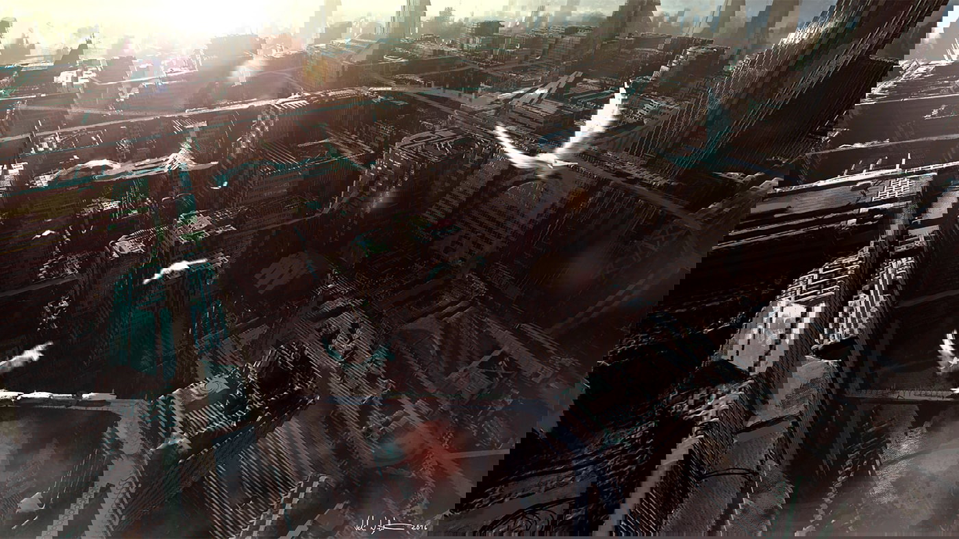 futurecity transhumanism scifi
