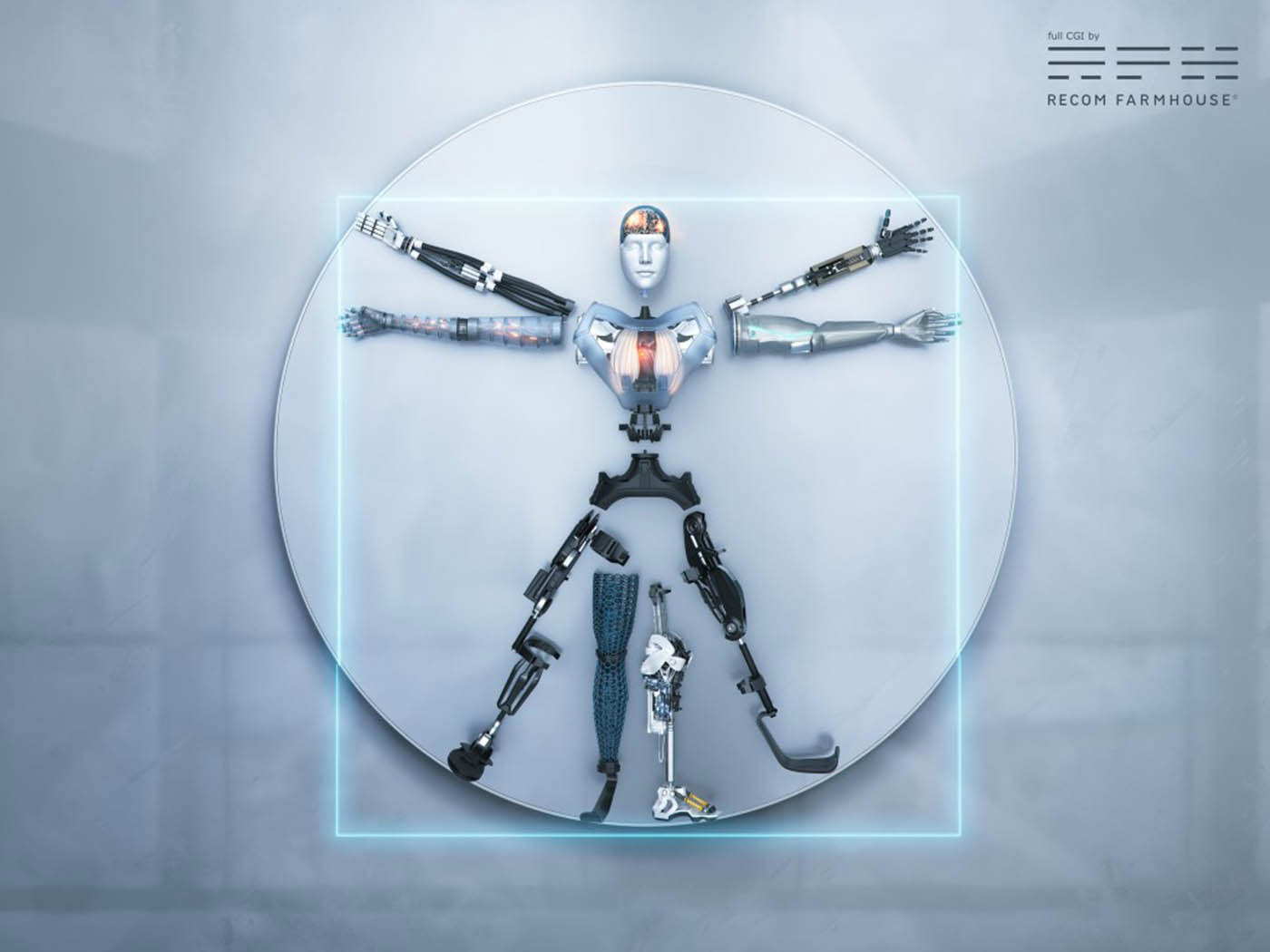 futuristic vitruvian man robot andy glass ogilvy