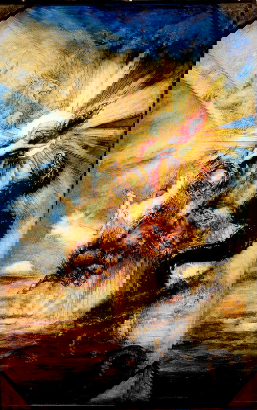 gustave moreau phaethon fall painting