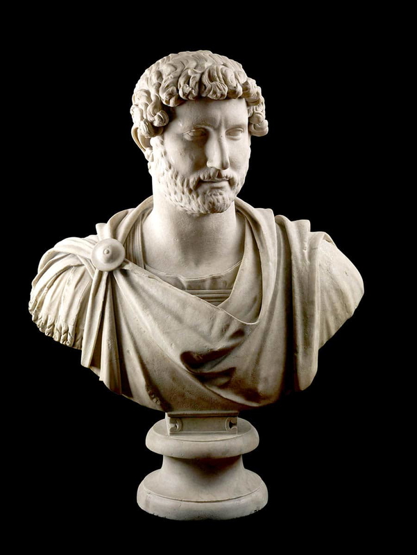 hadrian bust five good emperors