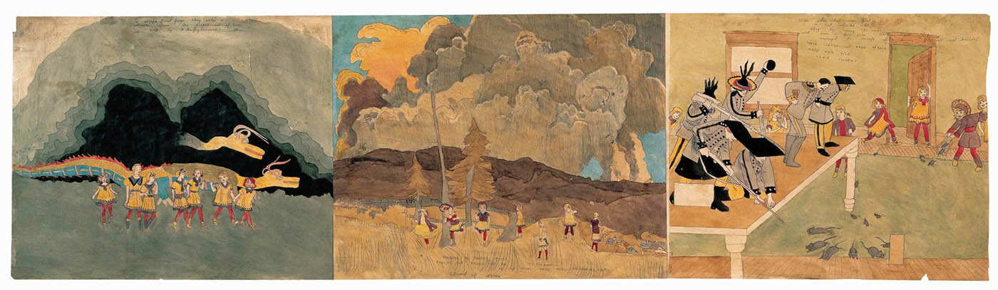 henry darger escape forest fires