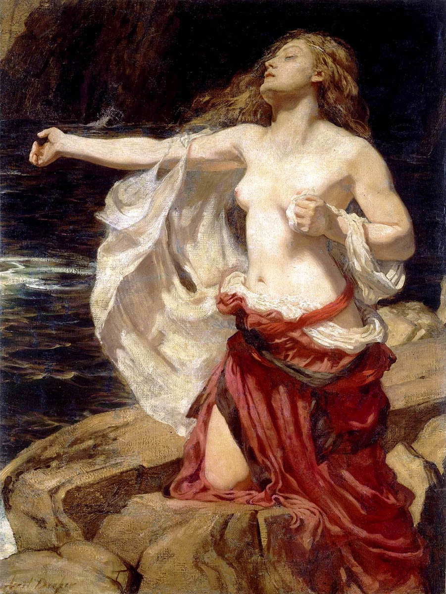 herbert james draper ariadne painting