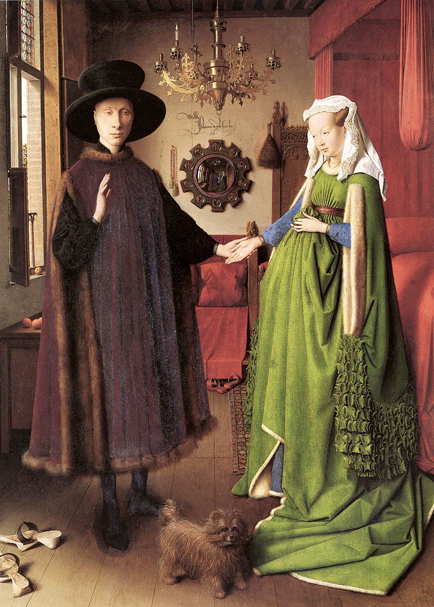 jan van eyck arnolfini portrait painting