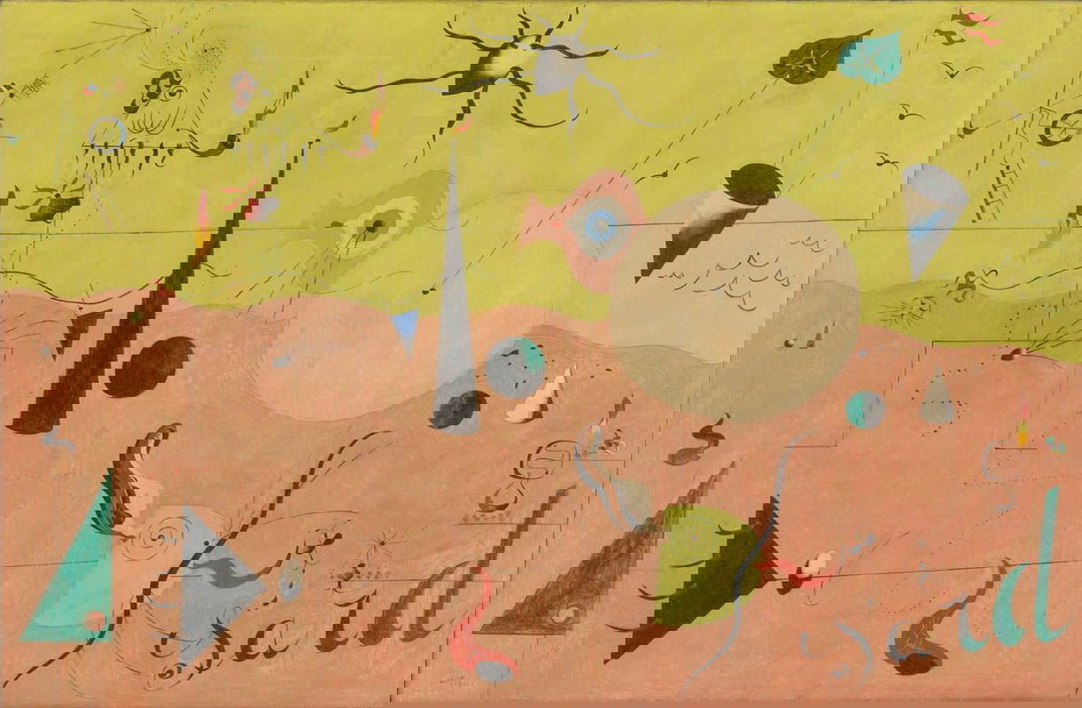 joan miro catalan landscape