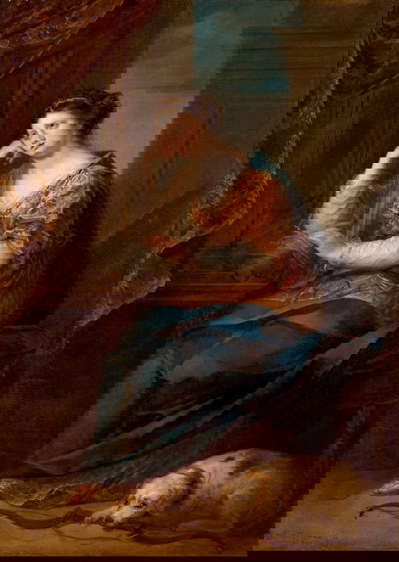 kauffman penelope loom painting