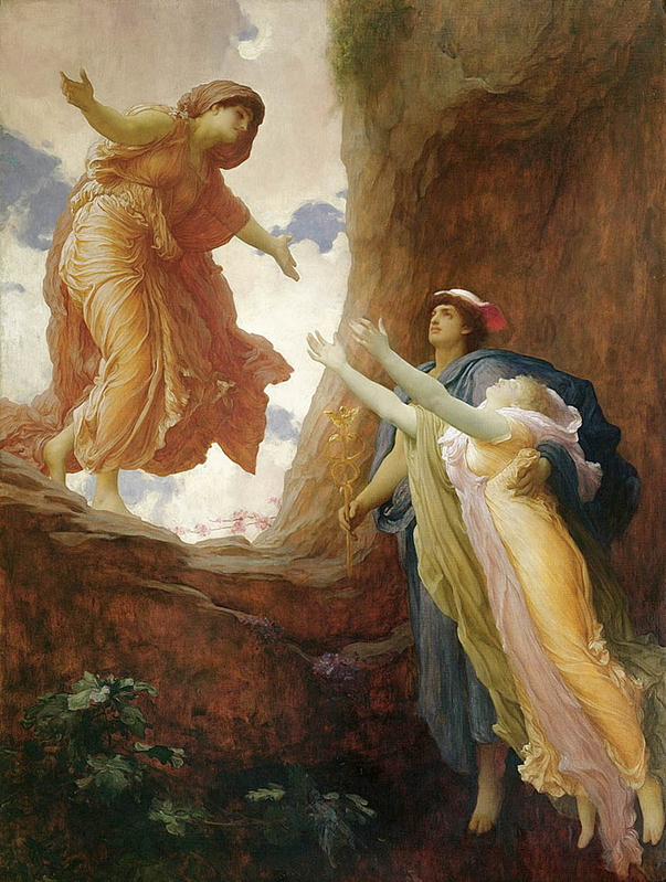 leighton persephone return painting