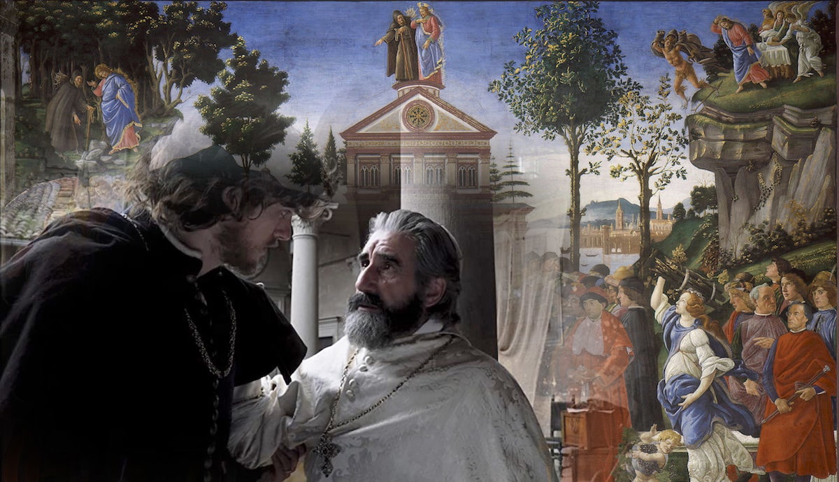 lorenzo medici pope sixtus iv botticelli fresco