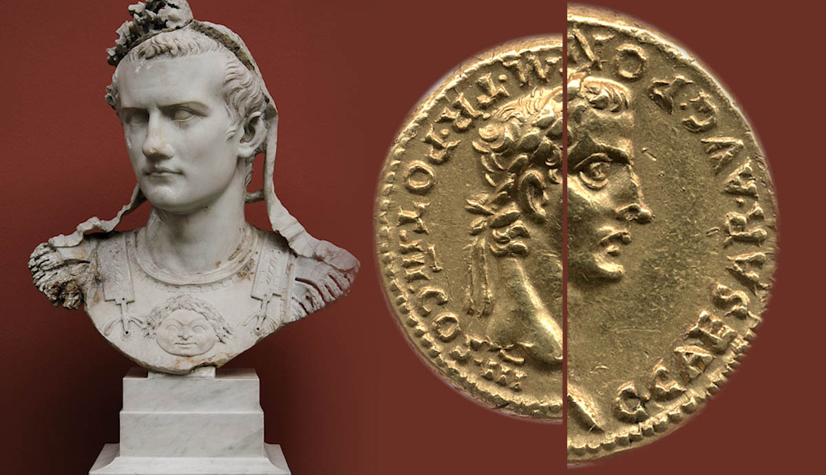 misjudged roman emperor bust coin