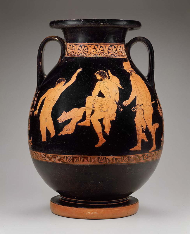 odysseus elpenor underworld vase