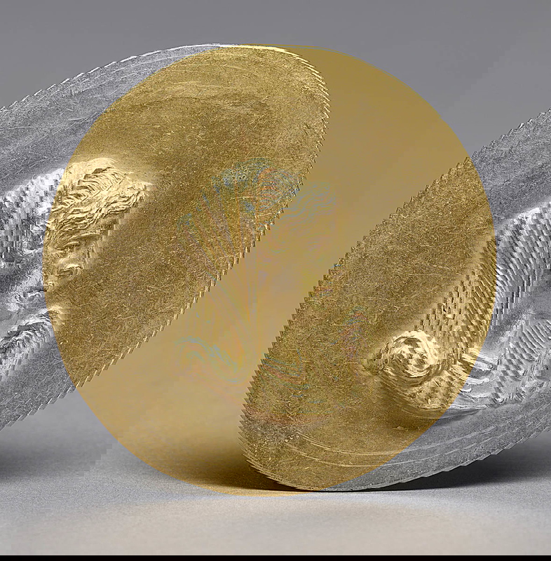 olympias alexander the great gold medallion