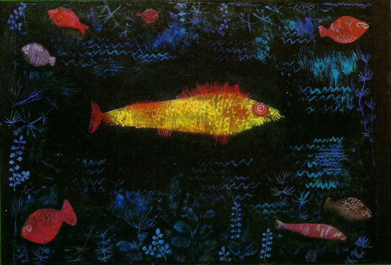 Goldfish by Paul Klee, 1925.