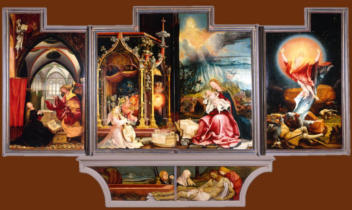 renaissance grunewald isenheim altarpiece