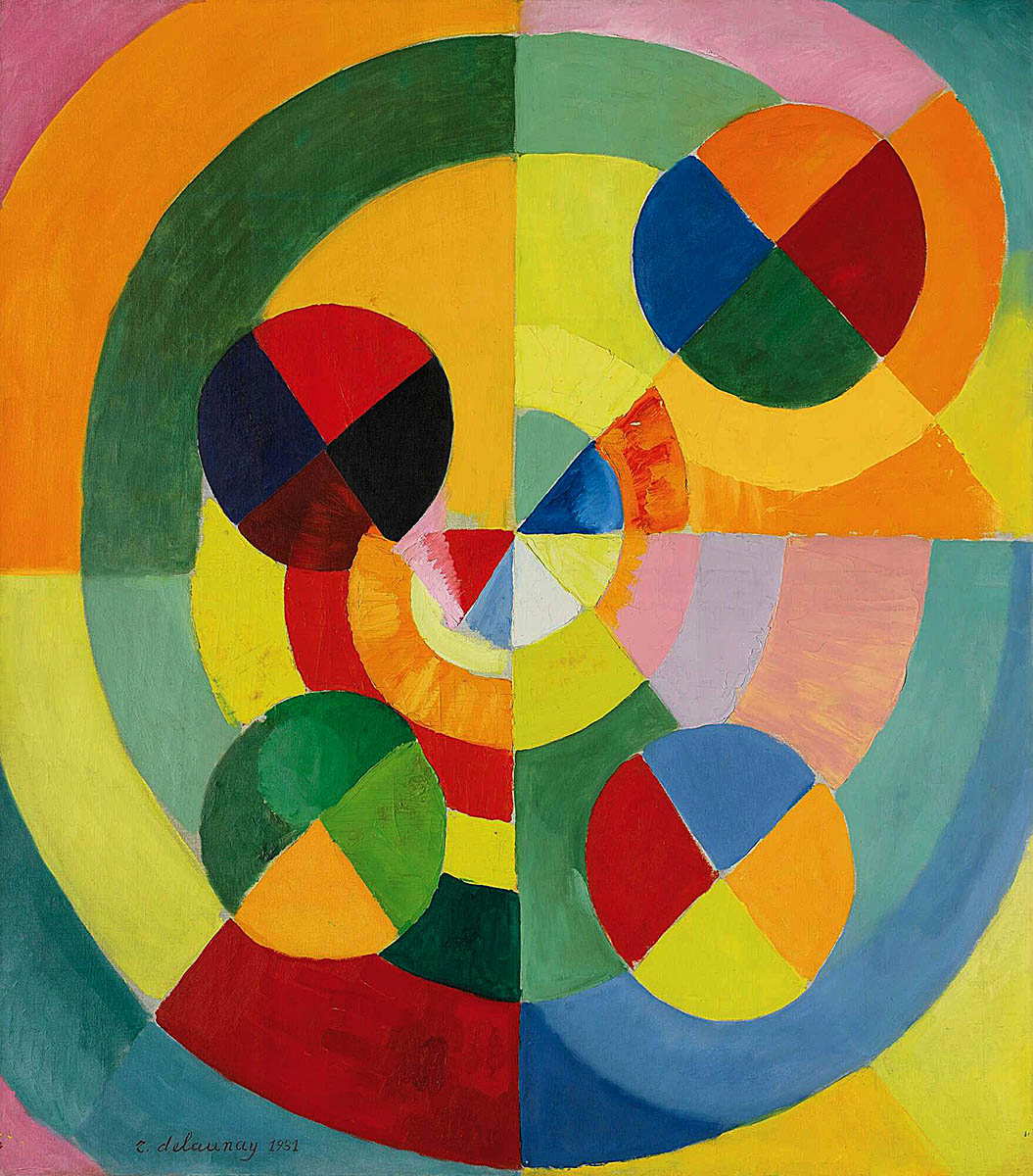 robert delaunay rhythm joy of life painting