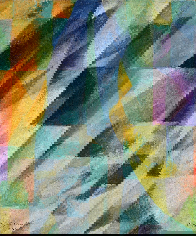robert delaunay simultaneous windows painting