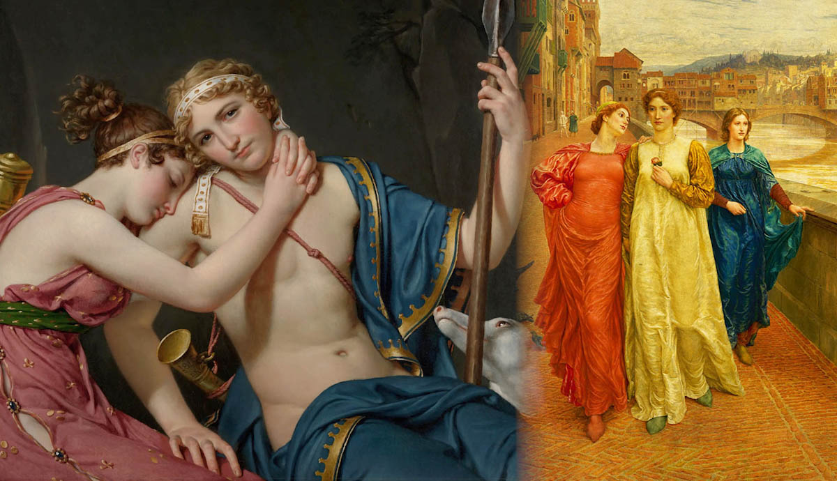 romantic paintings artwork louis david
