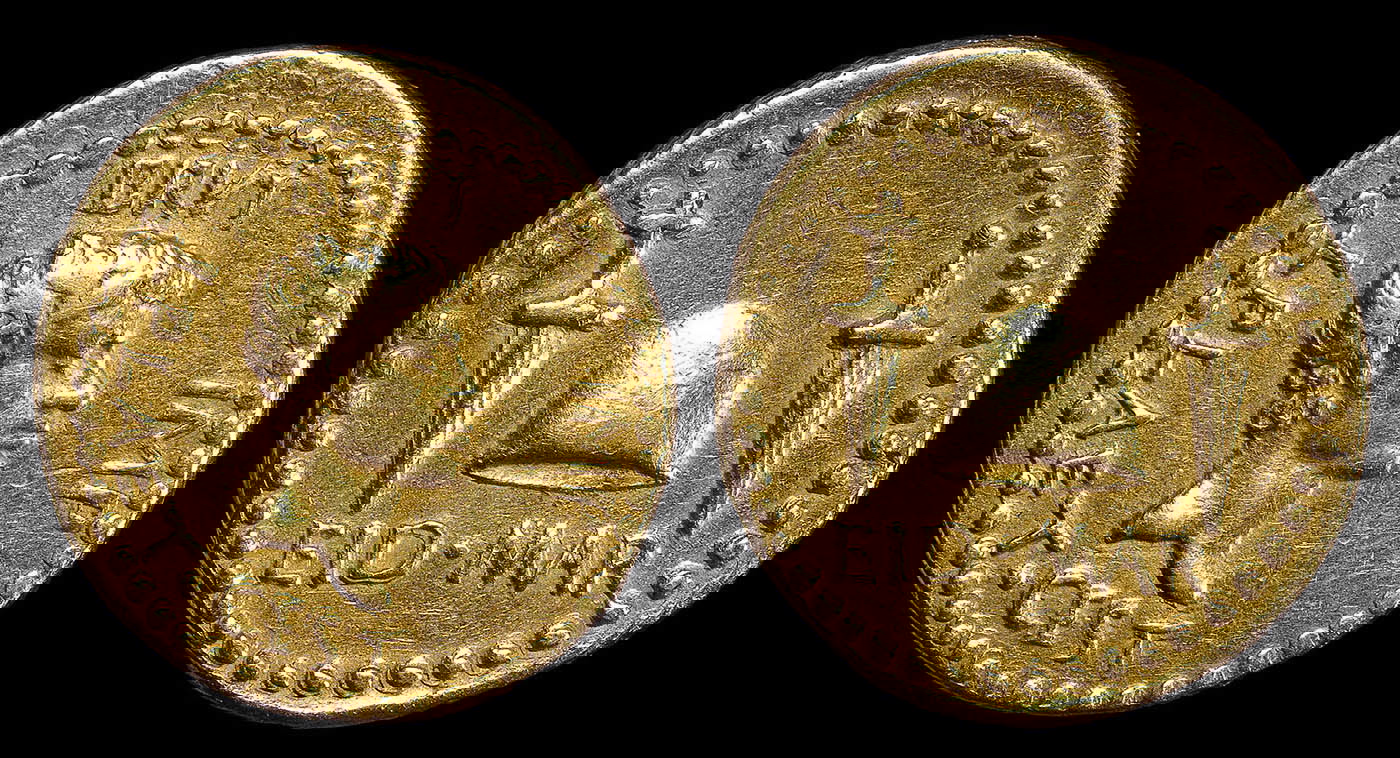 slavery in ancient rome pileus gold coin