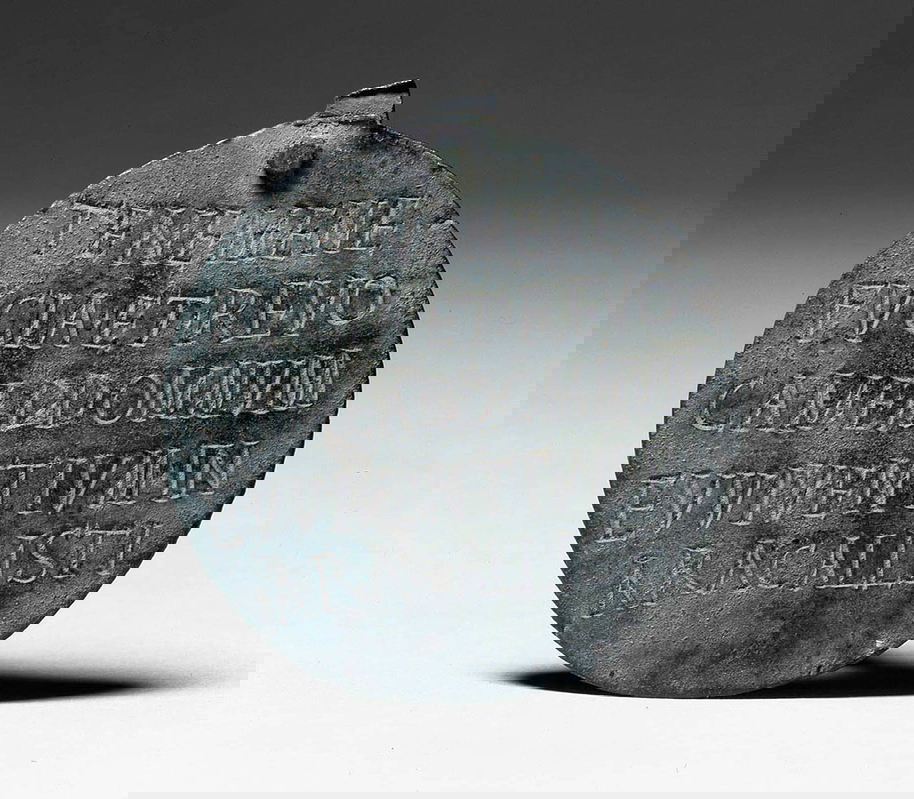 slavery in ancient rome slave collar tag