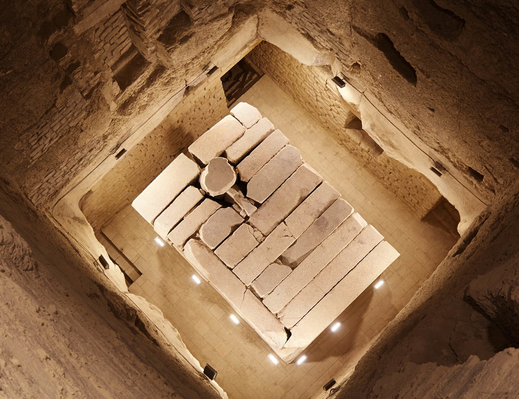 south entrance djoser pyramid