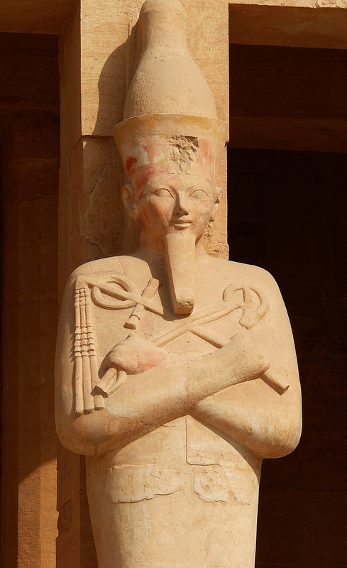 statue mortuary temple hatshepsut