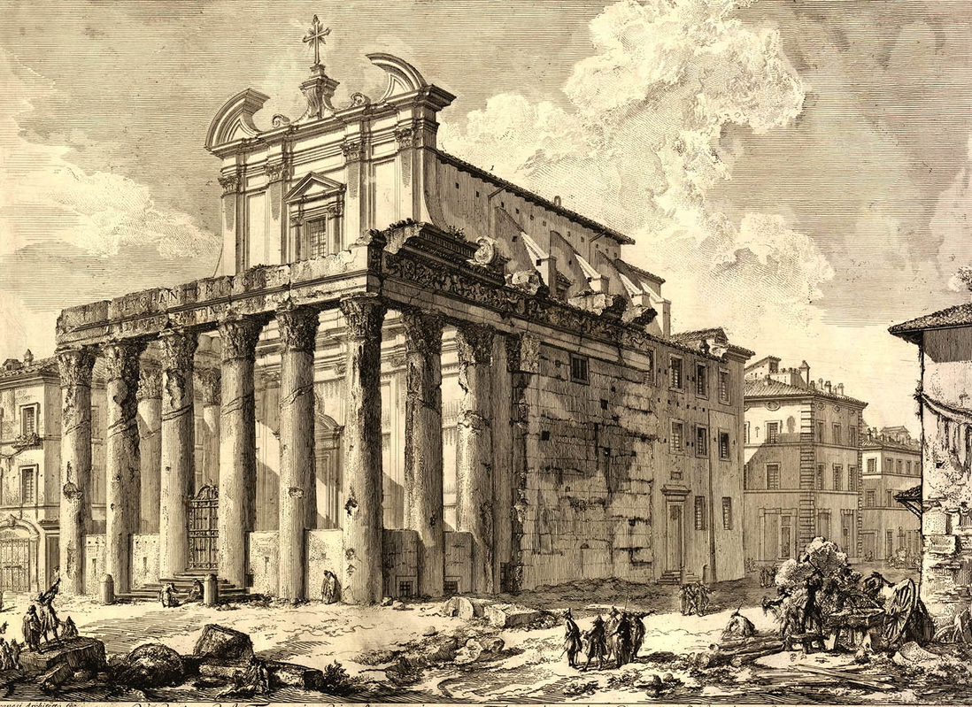 temple of antoninus and faustina