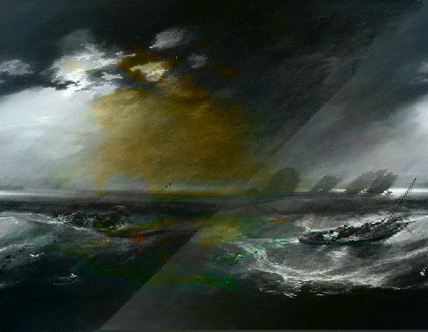 turner joseph mallord william fishermen sea
