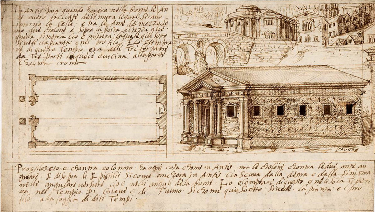 vitruvius temple types book renaissance