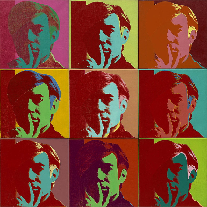 warhol self portrait 1966