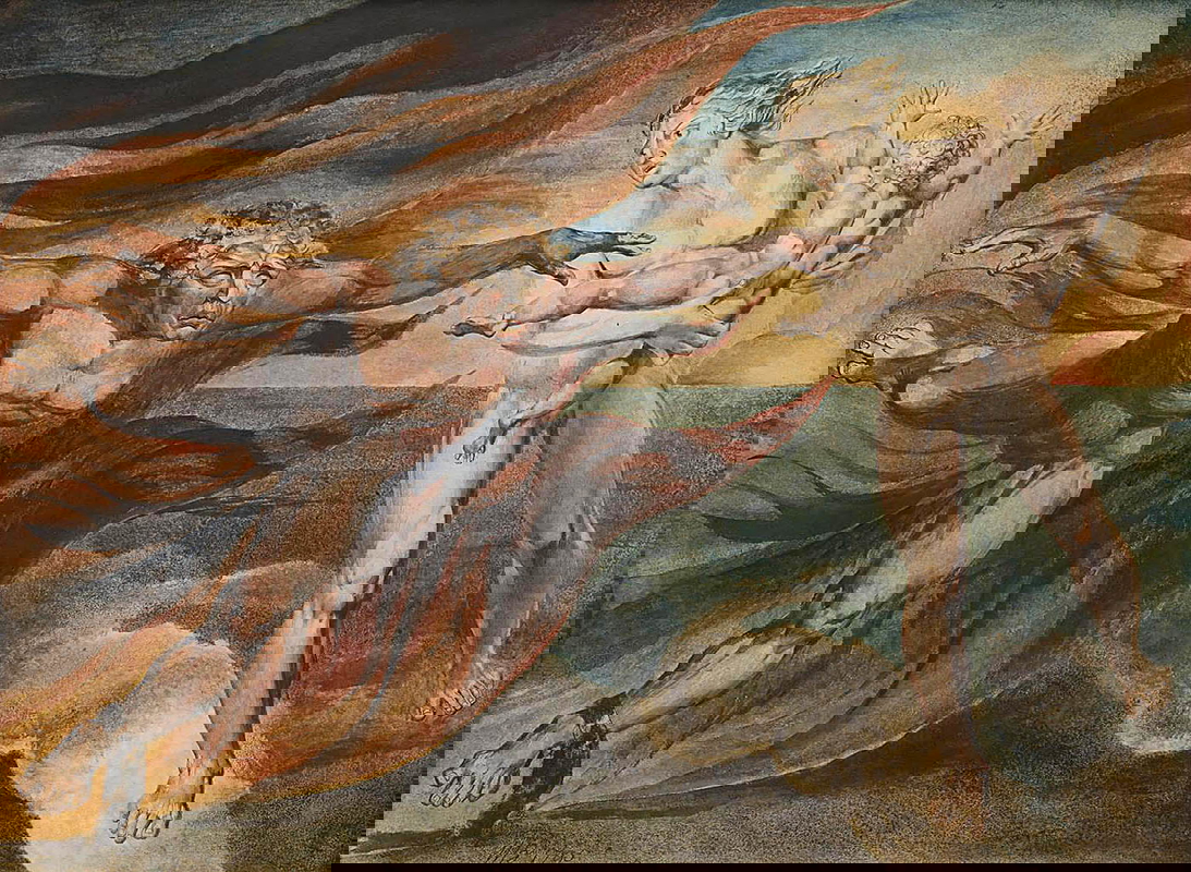 william blake good evil angels