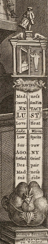 william hogarth credulity thermometer english rococo engraving