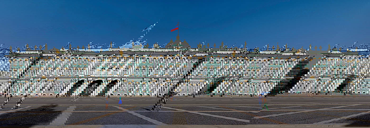 winter palace panorama