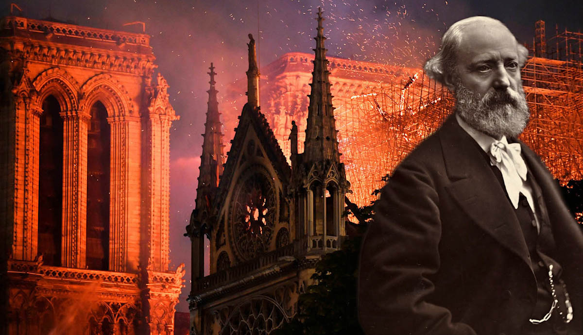 Eugene Viollet le duc notre dame paris architect