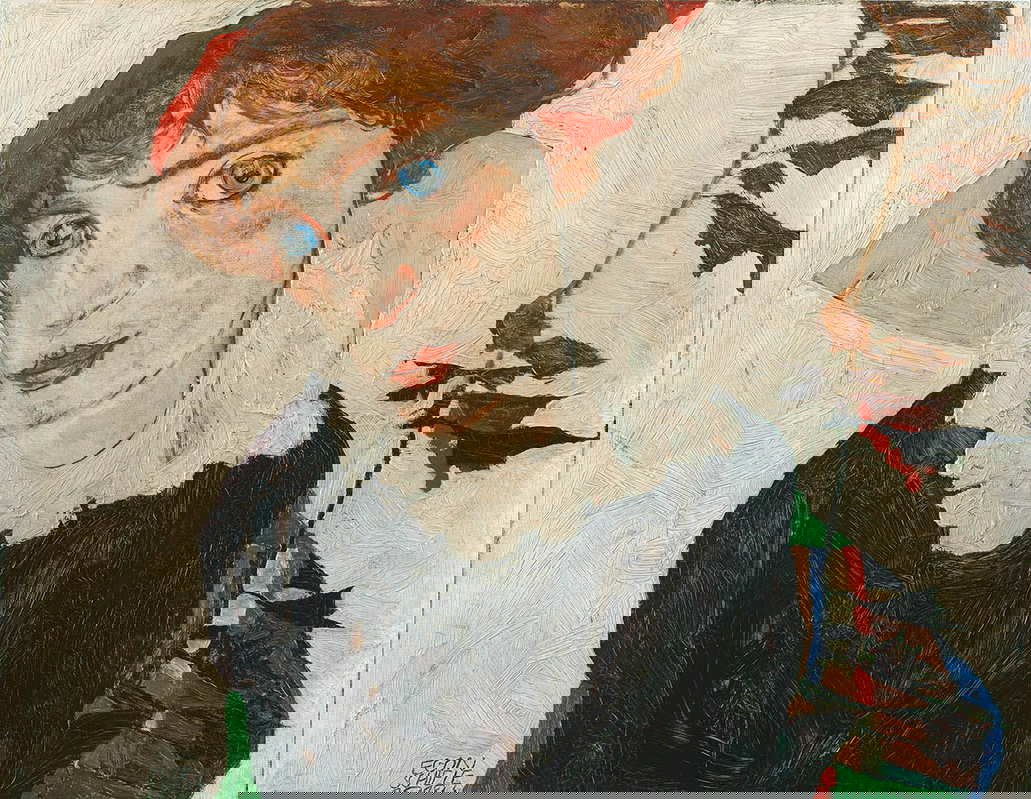 austrian painter schiele bildnis wally neuzil portrait