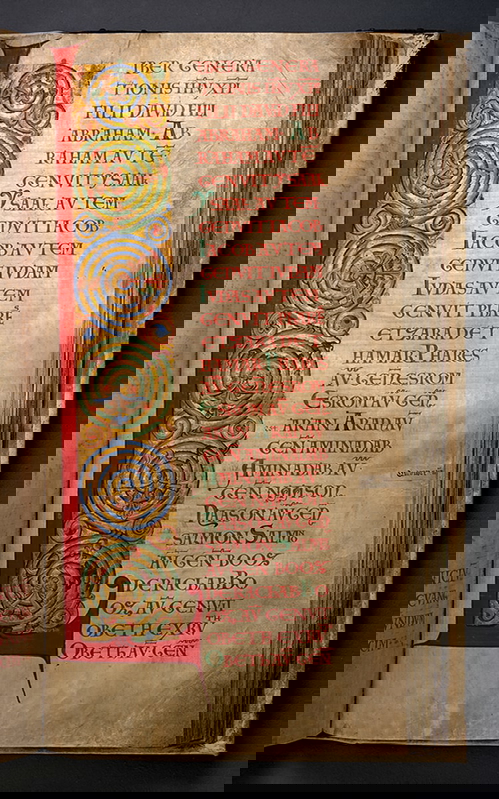 codex gigas large initial