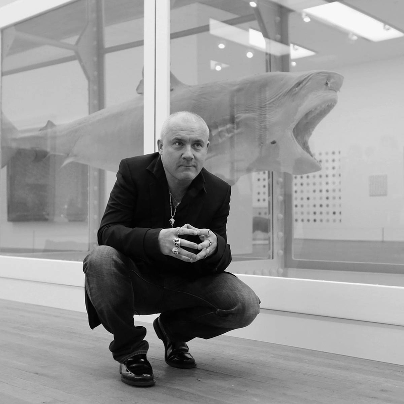 contemporary art hirst portrait