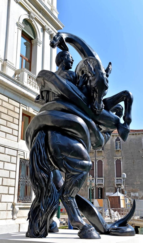 damien hirst horse statue shipwreck venice