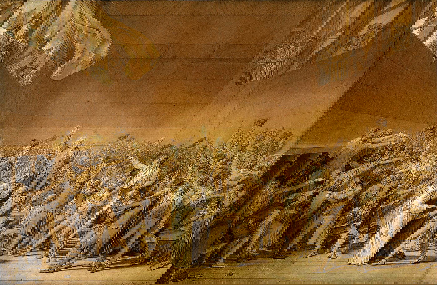david tennis court oath
