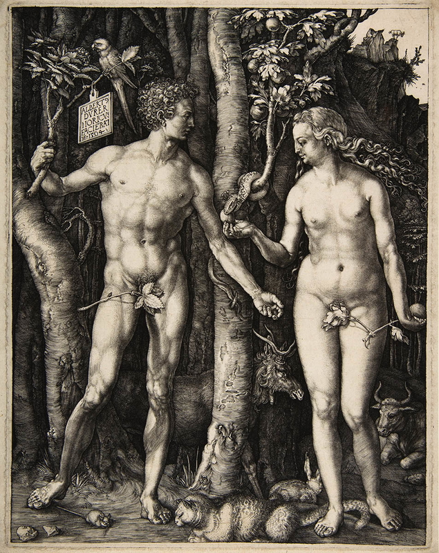 durer expulsion paradise eve